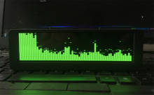 5.5" OLED Music Spectrum Display Analyzer Audio Level Indicator rhythm VU METER 2024 - buy cheap