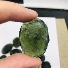 1PC raw natural green Moldavite Rough Stone Czech Meteorite Crystal Energy gemstone for gifts 2024 - buy cheap