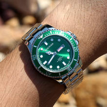 relogio masculino WAKNOER Business Watch Men Brand Men's Quartz Watches Luminous Wristwatch Calendar Male Clock reloj hombre 2024 - buy cheap