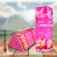 India Incense Lotus Fragrance Incense Stick Big Box Aromatic Incense Natural Flower Spices Aroma For Yoga Home Decor 2024 - buy cheap