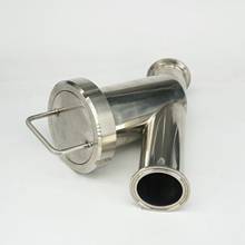 Fit 51mm Pipe OD x 2" Tri Clamp 20-150 Mesh 304 Stainless Steel Sanitary Y Type Strainer Filter Home Brew Wine 2024 - buy cheap