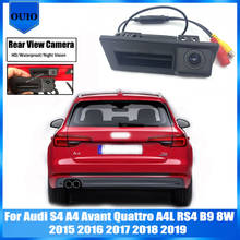 Original Screen Input For Audi S4 A4 Avant Quattro A4L RS4 B9 8W 2015 2016 2017 2018 2019 Trunk Handle Parking Reversing Camera 2024 - buy cheap