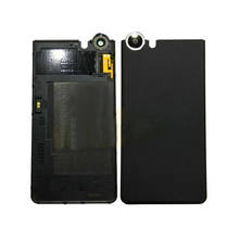 Capa traseira da bateria porta carcaça + capa nfc para teclas blackberry keyone one one one 2024 - compre barato