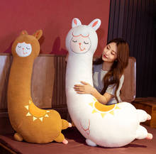 70/100CM Giant Alpaca Plush Toy Cute Alpacasso Sleeping Pillow Stuffed Llama Animals Doll Kawaii Birthday Gift for Children Kid 2024 - buy cheap