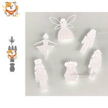 Cartoon Doll Series Metal Cutting Dies Scrapbooking Stencil Decorative Embossing Craft Die Cuts Card Making New Dies For 2019 2024 - buy cheap