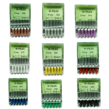 Herramientas dentales de endodoncia, Endodoncia de acero inoxidable, 21mm, 5 unidades/lote 2024 - compra barato