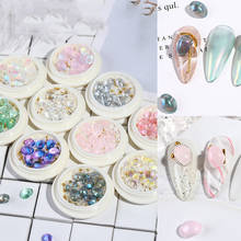 1 Box Mixed 3D Nail Art Decorations Crystal Gems Pearl Rivets Charm Manicure Accessories 2024 - buy cheap