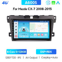 Android 10 reprodutor multimídia para mazda CX-7 cx7 cx 7 2007 2008 2009 2010 2011-2014 gps navi 2din unidade de cabeça de rádio de carro de vídeo wi-fi 2024 - compre barato