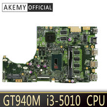 Akemy Laptop Mainboard For ASUS K401L K401LB K401 K401LB Mainboard W GT940M 2G I3-5010CPU DDR3L 4GB RAM Motherboard Test OK 2024 - buy cheap