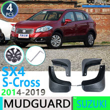 Guardabarros para Suzuki s-cross SX4, 2014, 2015, 2016, 2017, 2018, 2019, accesorios para coche 2024 - compra barato