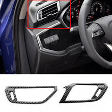 For Audi Q3 2019 2020 ABS Car Accessories Conditioner Left/Right Air Outlet Trim Frame Panel Decoration Cover 2024 - buy cheap