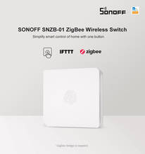 SONOFF SNZB-01 - Zigbee Wireless Switch Mini Size Link ZigBee Bridge with WiFi Devices Make Them Smarter via eWeLink APP 2024 - buy cheap