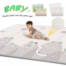 200x180x1cm impermeável antiderrapante crianças bebê jogo rastejando esteira almofada cobertor tapete novo 2024 - compre barato