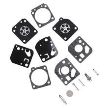 The New Carburetor Carb Gasket Diaphragm Repair Rebuild Kit Fit For Zama RB-29 Ryobi 26cc && 30cc Carb Blower Trimmer 15Pcs/set 2024 - buy cheap