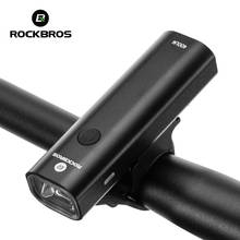 ROCKBROS-Farol para bicicleta recarregável USB e à prova de chuva, lâmpada LED 2000mAh, de alumínio ultraleve, luz para MTB 2024 - compre barato