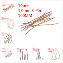 5/10pcs/lot Mini Micro SH 1.0mm/2.0mm 2/3/4/5/6Pin JST Double Connector Plugs Wires Cables 100mm/200mm 2024 - buy cheap