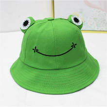 NEW Frog Bucket Hat for Women Summer Autumn Plain Female Panama Outdoor Hiking Beach Fishing Dome Cap Sunscreen Woman Sunhat Bob 2024 - buy cheap
