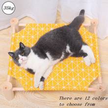 Elevated Cat Bed House Outdoor Breathable Cool Pet Elevated Dog Bed Pad Detachable Mats For Cats Dogs Pet House Pet Supplies 2024 - buy cheap