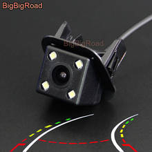BigBigRoad Car Intelligent Dynamic Trajectory Tracks Rear View Camera For Toyota Vellfire Noah Alphard 2012 Night Vision 2024 - buy cheap