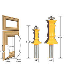 2pcs Architectural Molding Router Bit 1/2" Shank Line knife Woodworking cutter Tenon Cutter for Woodworking Tools 2024 - buy cheap