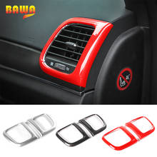 BAWA Interior Mouldings for Jeep Grand Cherokee 2011+ ABS Air Conditioner Outlet Vent Sticker Trim for Jeep Grand Cherokee 2024 - buy cheap
