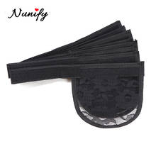 Nunify-rede de cabelo para rabo de cavalo, fita ajustável para tecelagem na parte traseira, produto sem cola 2024 - compre barato