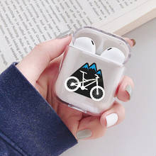 Mountain Biking MTB Case For Apple Airpods 1/2 Protective Earphone Cover For Airpods Charging Box Case 2024 - buy cheap