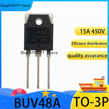 5 шт.-50 шт в наборе, новинка, оригинальный и аутентичный с BUV48A TO-3P BUV48 TO3P 15A 450V переключатель мощности генераторная лампа 2024 - купить недорого
