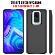 Slim Battery Charger Cases For Xiaomi Redmi Note 9 4G Smart Battery Cases 6800mAh Backup Powerbank Cover External Charging Case 2024 - buy cheap