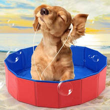 Piscina para animais de estimação dobrável, banho para cães e gatos, portátil, banho, piscina, uso interno ou externo, para banheira, yorkshire terrier 2024 - compre barato