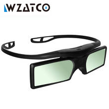 WZATCO Promotion ! 4pcs/lots Professional Universal DLP LINK Shutter Active 3D Glasses For All DLP Ready 3D projector Z4000 2024 - buy cheap