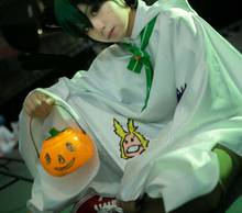 Fantasia de cosplay de my hero academia midoriya izuku, traje de halloween de cosplay, feito de boku no hero academia 2024 - compre barato