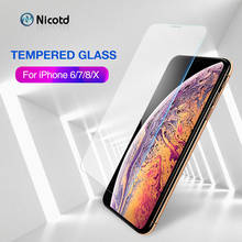 Tempered Glass For iPhone 7 Plus 6 6s 5s SE Screen Protector Film For iPhone 8 Plus X Protective on iPhone 11 XS MAX 12 Pro MAX 2024 - buy cheap