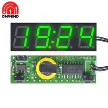 3 In 1 LED DS3231 DS3231SN Digital Clock Temperature Voltage Module Time Thermometer Voltmeter Module Board DC 5V-30V 24V 12V 2024 - buy cheap