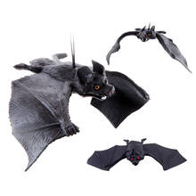 Simulation Fake Bat Halloween Party Decoration Bat Props Haunted House Pendant Home Party DIY Ornament Bat Mini Toys 2024 - buy cheap