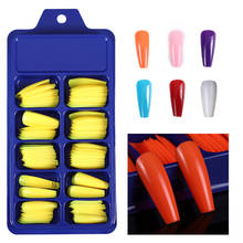 Wakeful-uñas postizas de colores para manicura, accesorios para manicura, 100 unidades 2024 - compra barato