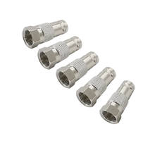 Adaptador coaxial f macho para bnc, conector fêmea rf coax tipo f para bnc conector jack coax 2024 - compre barato