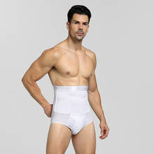 Men Body Shaper Control Panties High Waist Underwear Breathable Briefs Open Pocket 2024 - buy cheap