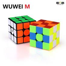 MoFangGe-cubo mágico magnético profesional, juguetes educativos, WCA, neo, M 3x3x3 2024 - compra barato