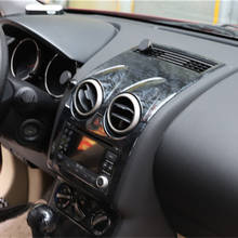 For Nissan Qashqai J10 2008~2015 Accessories Car Interior Central Control AC Navigation Panel Decorative Frame Cover Sticker 2024 - compre barato