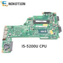 NOKOTION материнская плата для ноутбука TOSHIBA Satellite S55-C L55-C A000393970 DABLQMB16B0 SR23Y I5-5200U CPU DDR3L 2024 - купить недорого