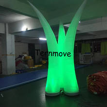 Wedding LED elephant tusk Inflatable light for event decoration Inflatable LED cone column inflatable ivry lighting guide 2024 - buy cheap
