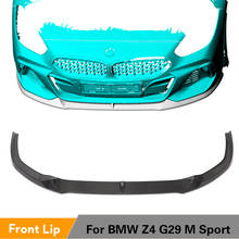 Carbon Fiber Front Bumper Lip Spoiler Splitters for BMW Z4 G29 M Sport 2019 2020 2021 Carbon Fiber Front Bumper Lip Splitters 2024 - buy cheap