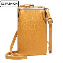 Fashion Small Crossbody Bags Women Mini PU Leather Shoulder Messenger Bag For Girls Ladies Phone Purse Card Pocket 2024 - buy cheap
