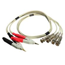 LCR Meter Test Leads Lead / Clip Cable / Terminal Kelvin Probe Wires w/ 4 BNC 2024 - buy cheap