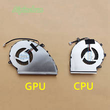Novo ventilador e cooler original de cpu gpu para laptop, cooler paad06015sl n366 n372 n389 n402 n402 n404 2024 - compre barato
