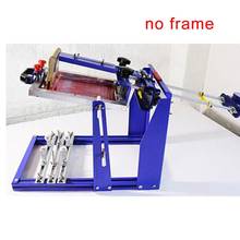 Fast Free shipping Manual screen cylinder printing machine for bottle/cup/pen surface curve press, hand tool parts, home diy, aluminium-copper alloy 2024 - buy cheap