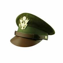 tomwang2012. WWII US Army Air Force Officers Uniform Visor Cap Military Hat HIGH QUALITY COLLECTION WAR REENACTMENTS 2024 - buy cheap