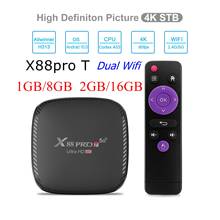 X88 pro T Android 10.0 TV BOX Allwinner H313 Quad Core 1GB 8GB 2GB 16GB 2.4G/5G Dual Wifi 4K Ulta HD Smart Media player 2024 - buy cheap