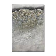 Simple Abstract Gray Textured  Oil Painting 100% Hand Painted Unframed Wall Decoration Canvas Art High Quality Paintings Artwork 2024 - buy cheap